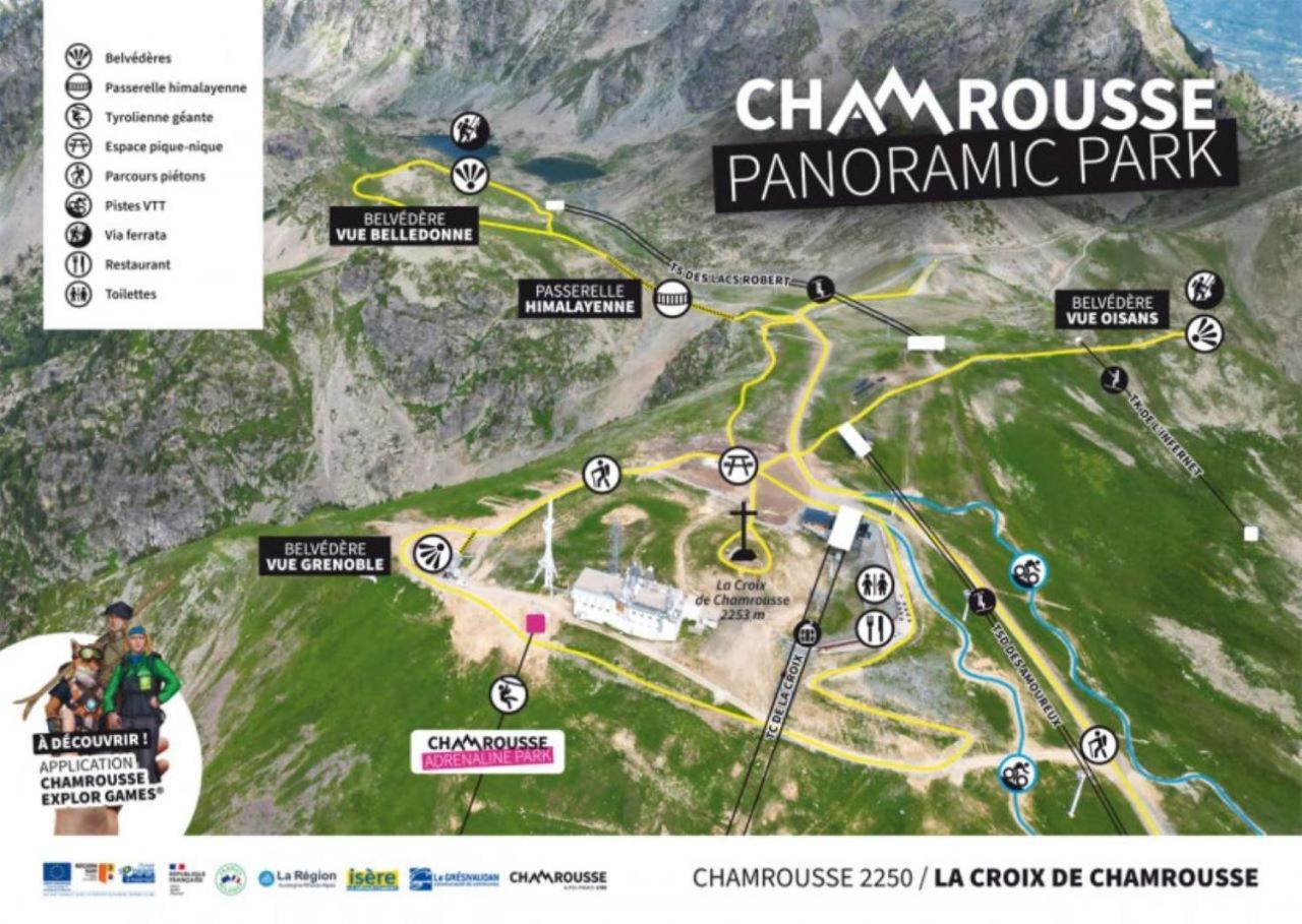 Le T2 Douillet D'Uriage - Residence Le Louvre - Cure Thermale Uriage- Proche Chamrousse - Jusqu'A 3 Personnes - Region Agreable En Toute Saison Vaulnaveys-le-Haut Екстер'єр фото